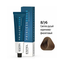 Краска Estel Princess Essex 8-76 Светло-русый коричнево-фиолетовый 60 мл