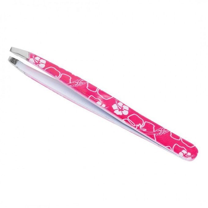 Пинцет Silver Star AT 9906 косой цветной