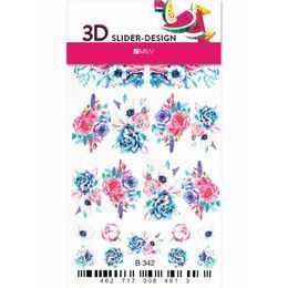 Слайдер-дизайн Milv 3D B 342 Цветы