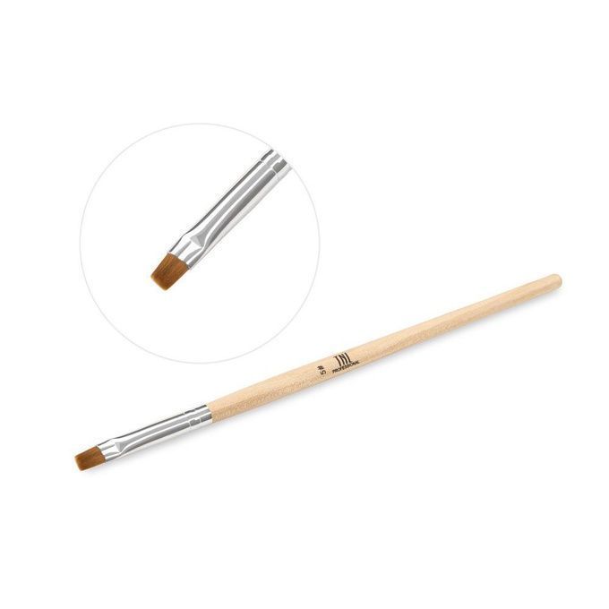 Кисть TNL для геля квадратная № 5