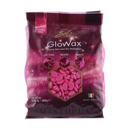 Воск Italwax горячий пленочный Solo Glowax Вишня гранулы 400 г