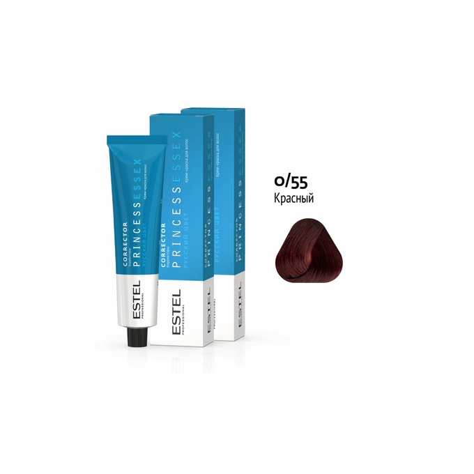 Корректор Estel Princess Essex 0-55 красный 60 мл