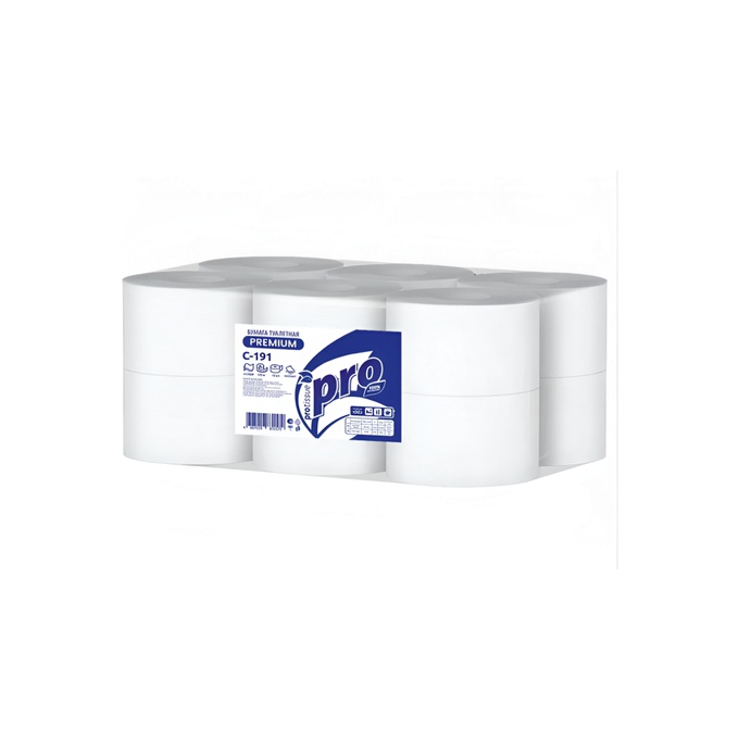 Туалетная бумага Protissue Comfy pro 2 слоя 170 м 1 шт