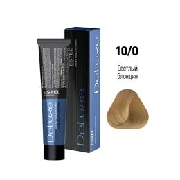 Краска Estel DeLuxe 10-0 Светлый блондин 60 мл