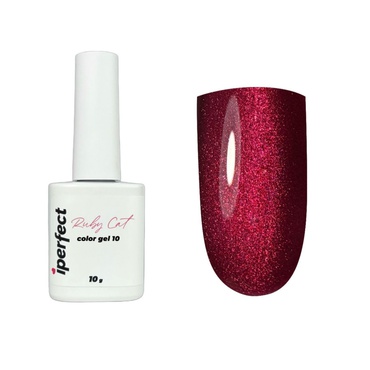 Гель-лак iPerfect Cat color gel Ruby 08 10 г