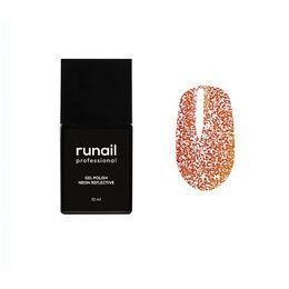 Гель-лак RuNail Neon Reflective неоновый светоотражающий 9053 10 мл ЛИКВИДАЦИЯ