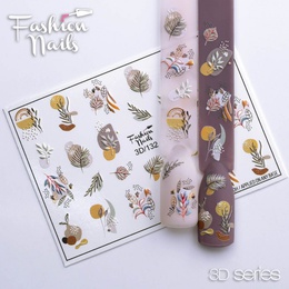 Слайдер-дизайн Miw Nails W-112 Лесные животные