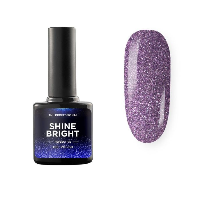 Гель-лак TNL Shine Bright 10 Космическая бабочка 10 мл