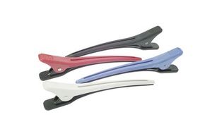 Зажим Dewal пластмассовый цветной 12,4 см 4 шт