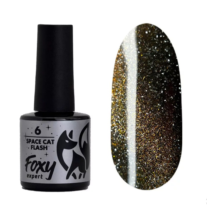 Гель-лак Foxy Space Cat Flash № 06 8 мл
