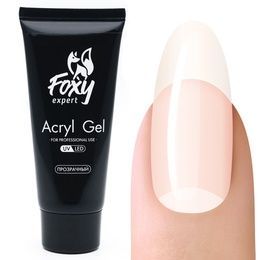 Акрил-гель Foxy Clear прозрачный 60 мл