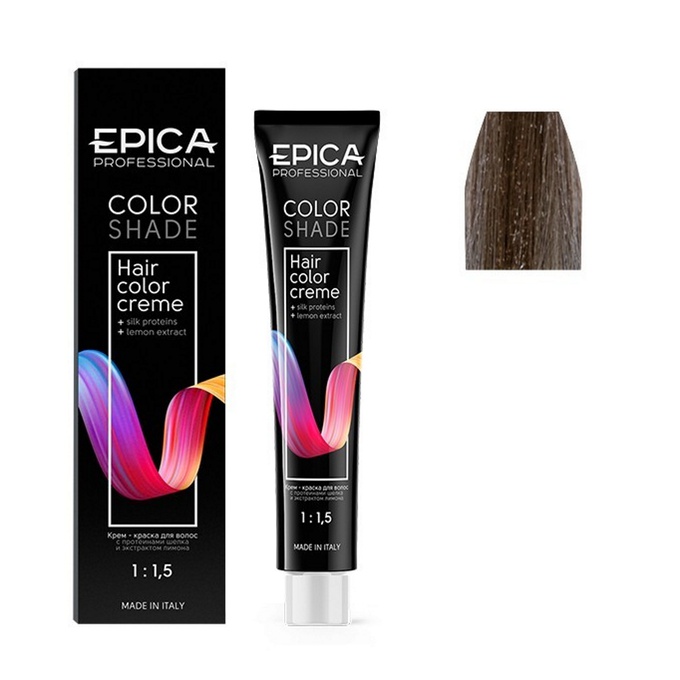Крем-краска Epica Professional Colorshade 7.12 русый перламутровый 100 мл