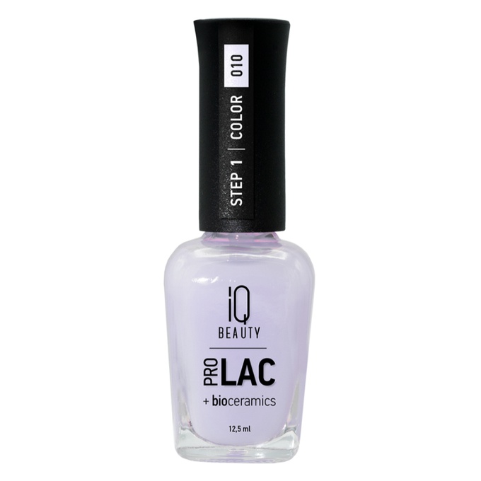 Лак IQ Beauty Nail Polish PROLAC Bioceramics укрепляющий для ногтей 010 Ladies who launch 12,5 мл
