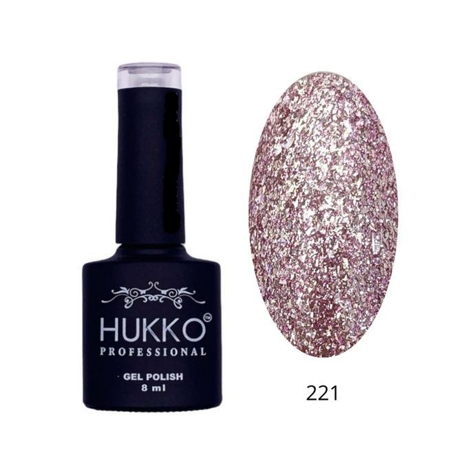 Гель-лак Hukko № 221 8 мл ЛИКВИДАЦИЯ