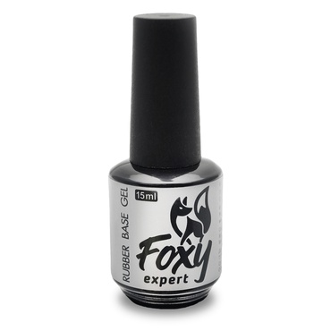 База Foxy Rubber base gel каучуковое покрытие 15 мл МАРКИРОВКА