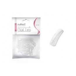 Типсы RuNail № 10 классические прозрачные 50 шт