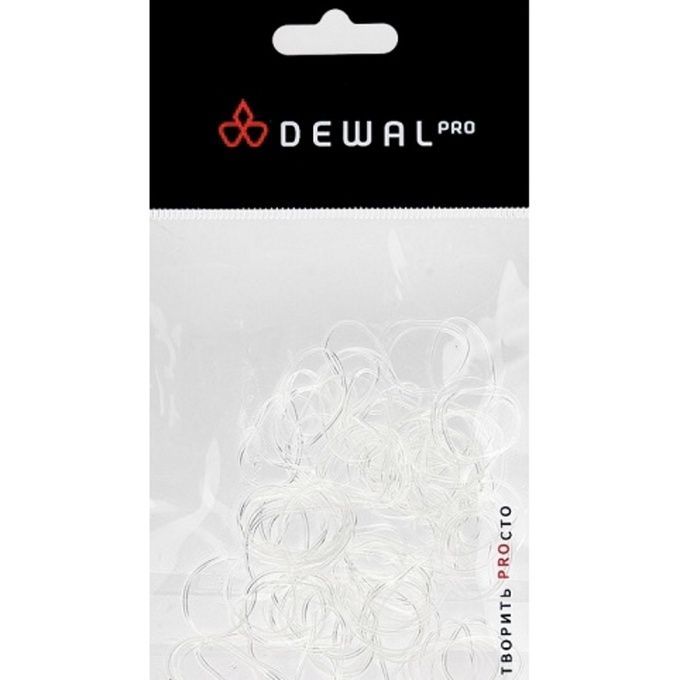 Резинки Dewal силиконовые белые mini 100 шт