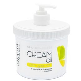 Крем Aravia Professional Cream Oil для рук с маслом макадамии и карите 550 мл