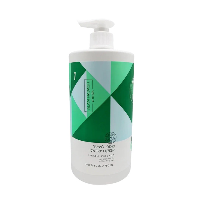 Шампунь Alan Hadash Israeli Avocado для тусклых и сухих волос 750 мл