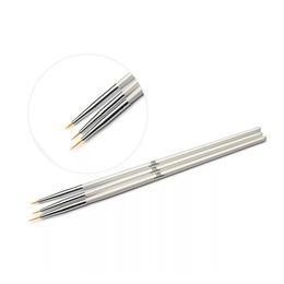 Набор кистей TNL белый 3 шт