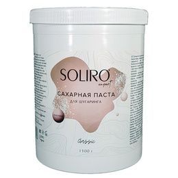 Паста Soliro сахарная для шугаринга на фруктозе средняя 1500 г