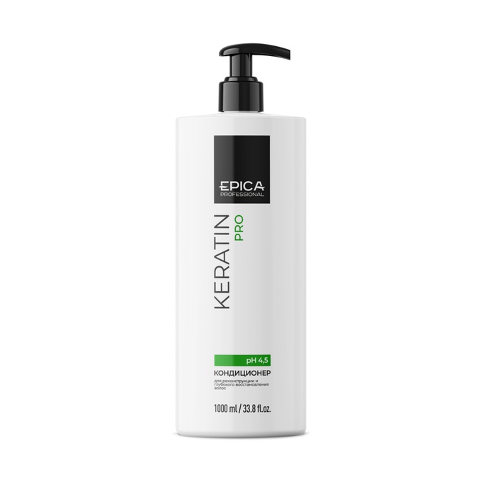Кондиционер Epica Professional Keratin Pro для реконструкции и восстановления вол 1000мл