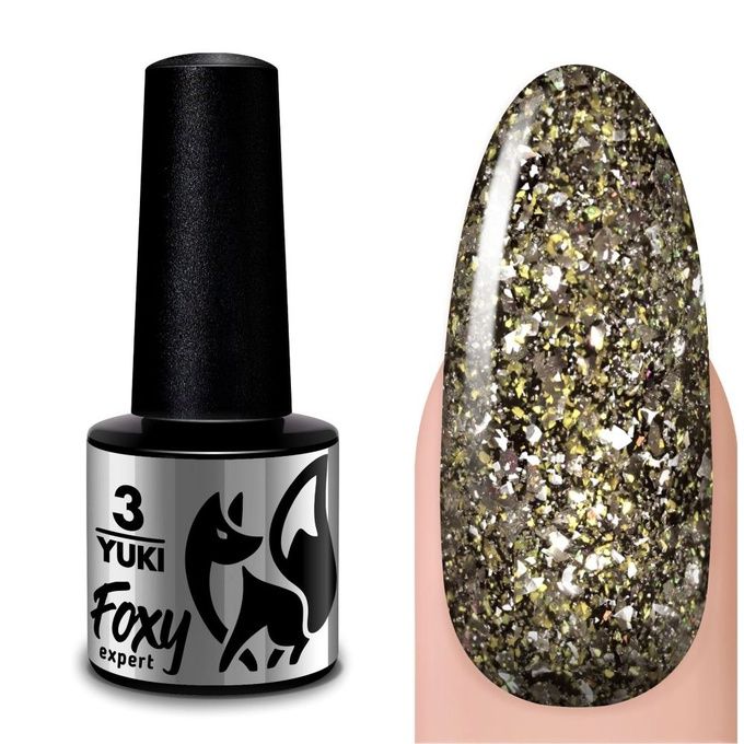 Гель-лак Foxy дизайн Yuki № 03 5 мл