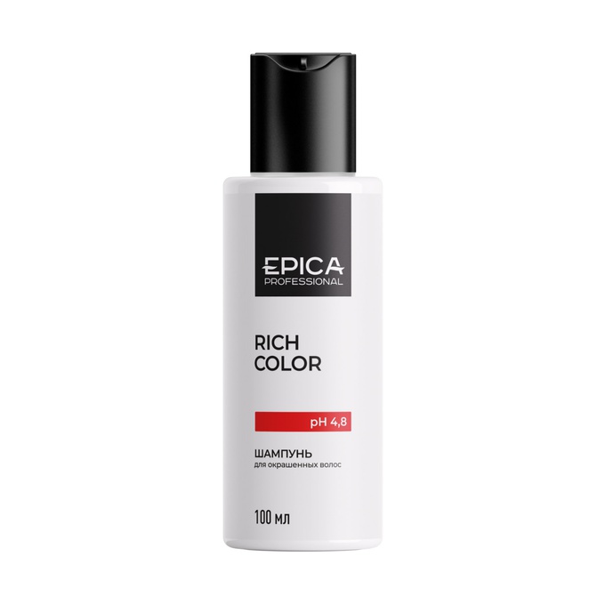 Шампунь Epica Professional Rich Color для окрашенных волос 100 мл