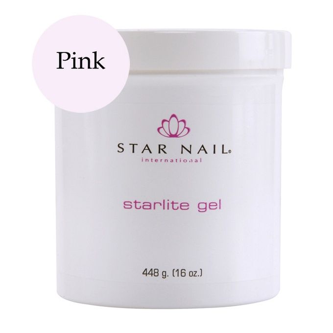 Гель Star Nail Т3 розовый с кератином 1 гр