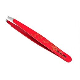 Пинцет Silver Star AT 9932 косой цветной