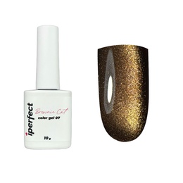 Гель-лак iPerfect Cat color gel Brownie 07 10 г