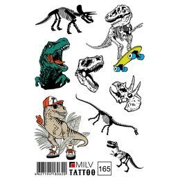 Татуировка Milv переводная для тела 165 Динозавры