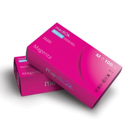 Перчатки Mediok Magenta нитриловые розовые 3,5 г M 50 пар