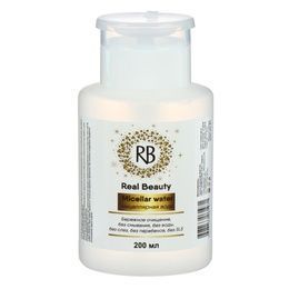Вода Gel Off Real Beuty мицеллярная с помпой 200 мл
