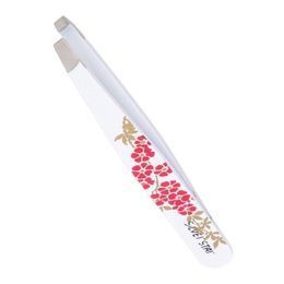 Пинцет Silver Star AT 9911 косой цветной