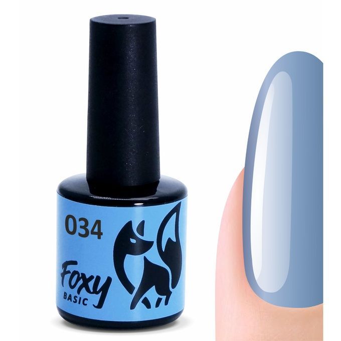 Гель-лак Foxy Basic № 034 8 мл
