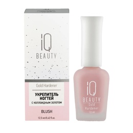 Укрепитель IQ Beauty Nail Gold Hardener для ослабленный и ломких ногтей Blush 12,5 мл