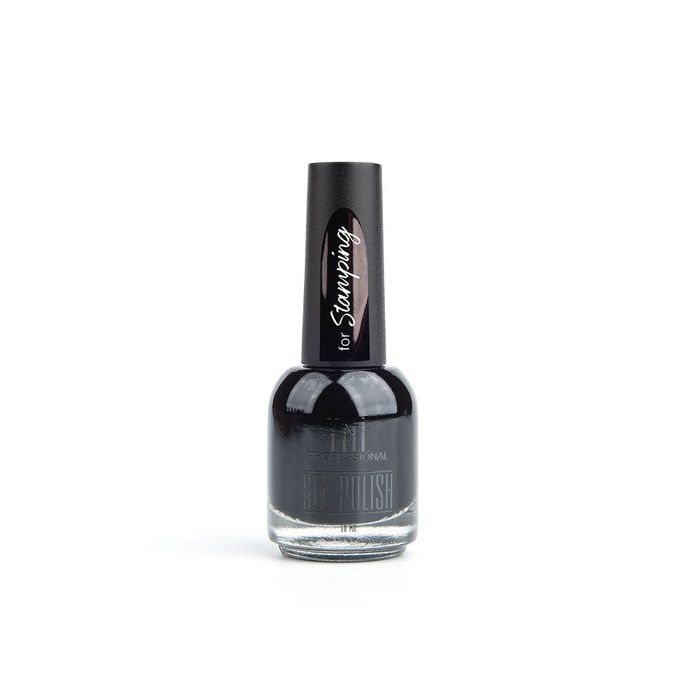 Лак TNL Lux для стемпинга № 001 черная 10 мл