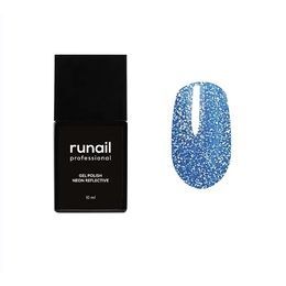 Гель-лак RuNail Neon Reflective неоновый светоотражающий 9058 10 мл ЛИКВИДАЦИЯ
