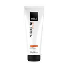 Маска Epica Professional Amber Shine Organic для восстановления и питания волос 250 мл