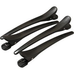 Зажим Dewal карбоновый черный 9 см 4 шт