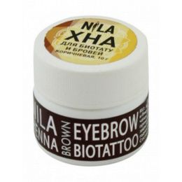 Хна Nila для био тату коричневая 10 г