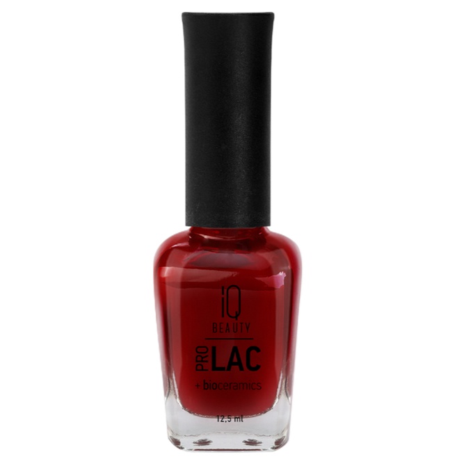 Лак IQ Beauty Nail Polish PROLAC Bioceramics укрепляющий для ногтей 023 Bordeaux 12,5 мл