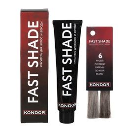 Краситель Kondor Fast Shade для волос и бороды тон 6 русый 60 мл