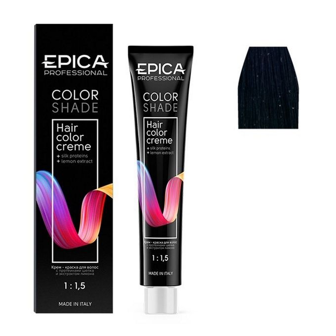 Крем-краска Epica Professional Colorshade 3.0 темный шатен холодный 100 мл