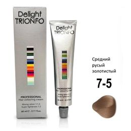 Крем-краска Constant Delight ДТ 7-5 стойкая для волос Средний русый золотистый 60 мл