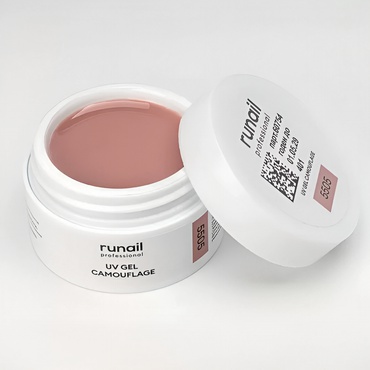 Гель RuNail камуфлирующий Совершенный тон 15 г