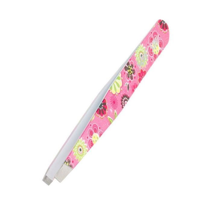 Пинцет Silver Star AT 9914 косой цветной