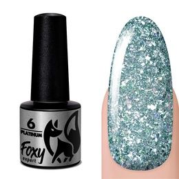 Гель-лак Foxy дизайн Platinum № 06 5 мл