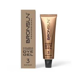 Краска Bronsun для ресниц и бровей № 3 иссиня-черная 15 мл